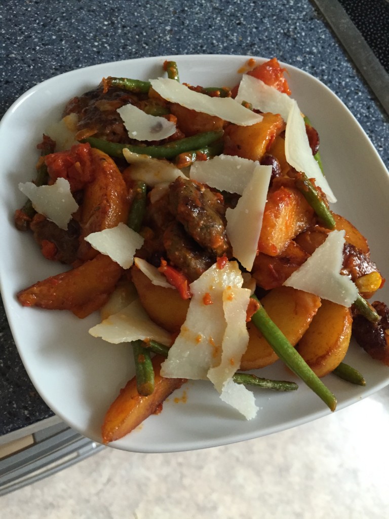 Frosta-Pfanne.. mal wieder.. mit geilem Parmesan