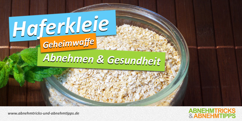 Mit Haferkleie gesund abnehmen