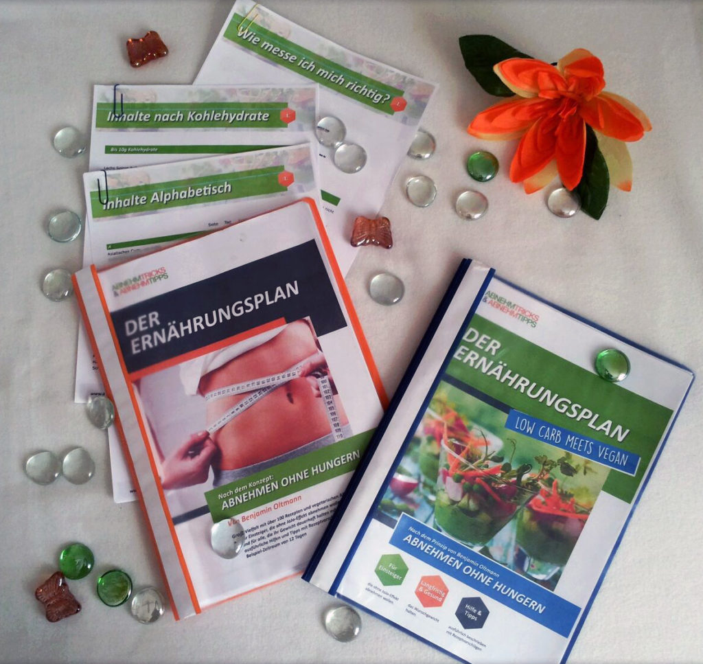 Low Carb Ernährungsplan und der Vegane Ernährungsplan