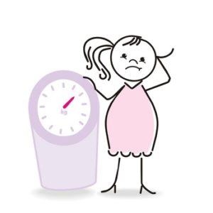 Zunahmen trotz Periode normal